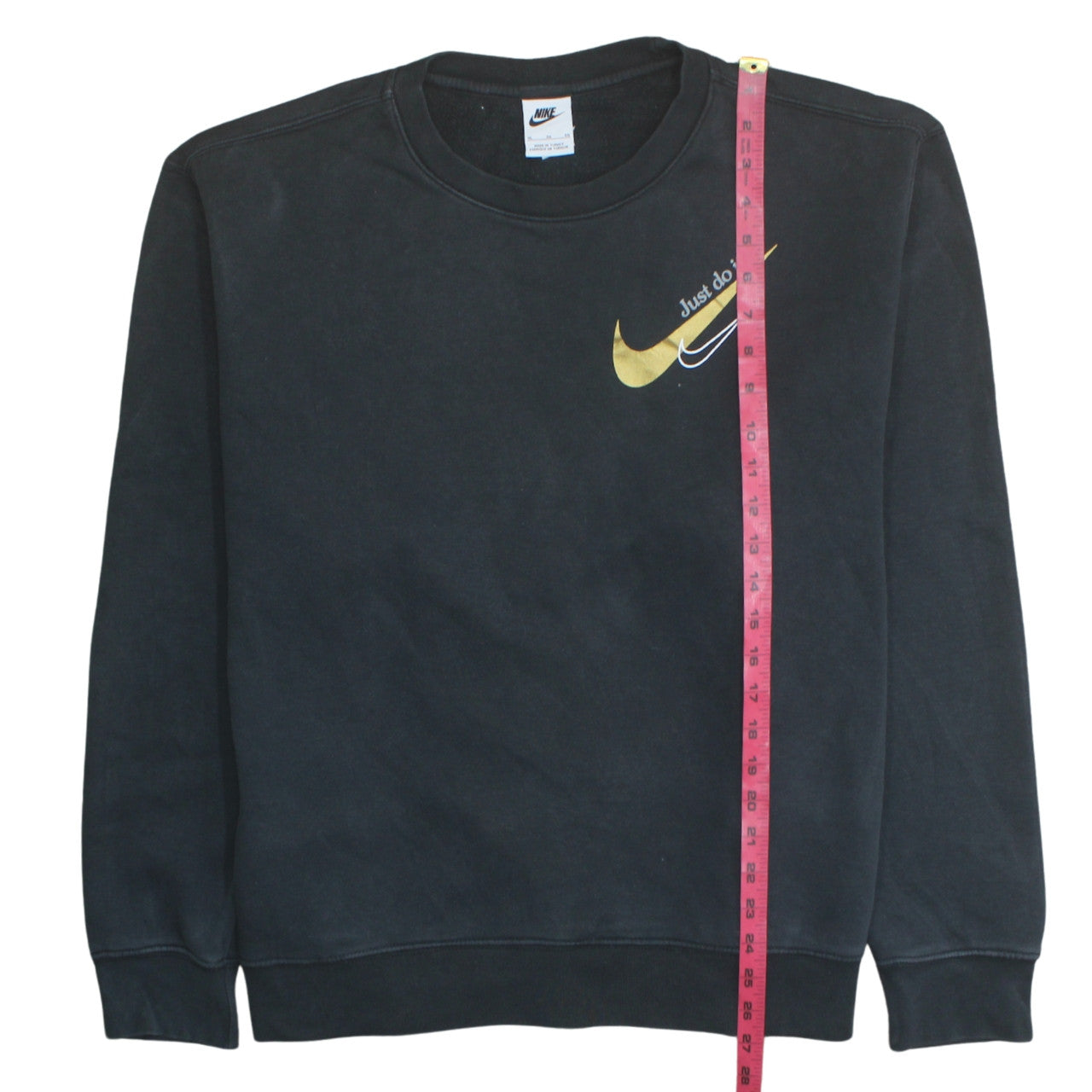 Womens UK Size XL Nike Black Pullover Sweatshirt