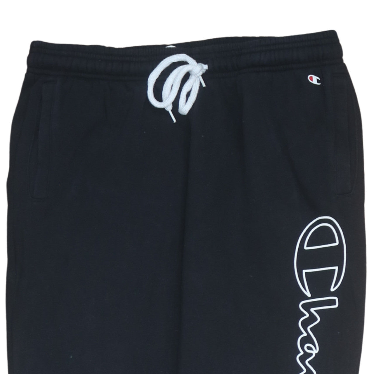 Mens UK Size L Champion Regular Fit Jogger Black Trousers