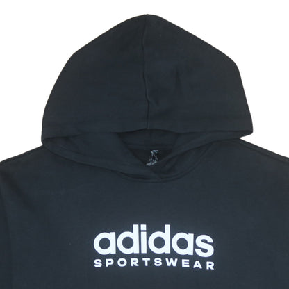 Womens UK Size L adidas Black Pullover Hoodie