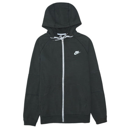 Mens UK Size M Nike Black Full Zip Hoodie