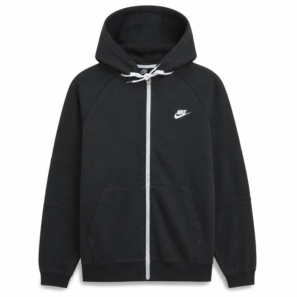 Mens UK Size M Nike Black Full Zip Hoodie