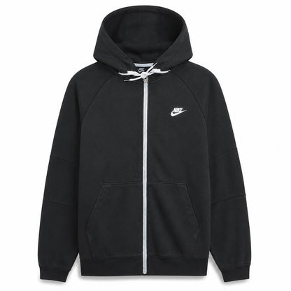 Mens UK Size M Nike Black Full Zip Hoodie