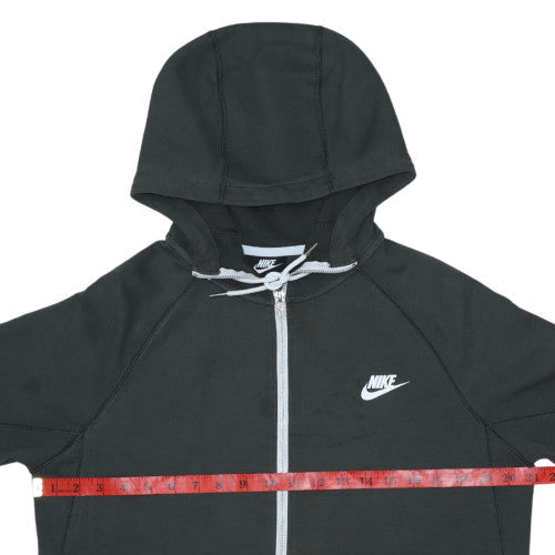 Mens UK Size M Nike Black Full Zip Hoodie