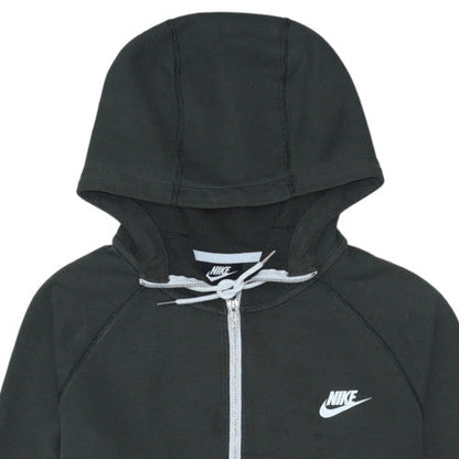 Mens UK Size M Nike Black Full Zip Hoodie