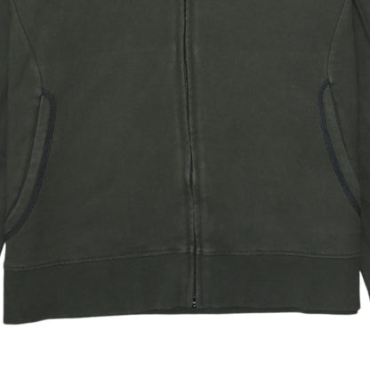Mens UK Size S Emporio Armani Green Full Zip Hoodie