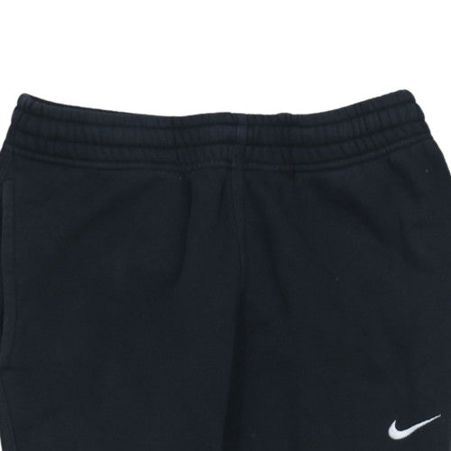 Womens UK Size S Nike Regular Fit Jogger Black Trousers