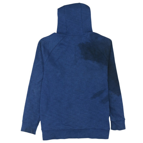 Mens UK Size L Nike Blue Pullover Hoodie