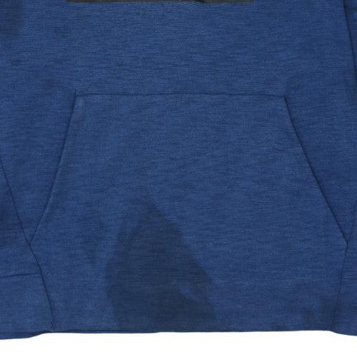 Mens UK Size L Nike Blue Pullover Hoodie
