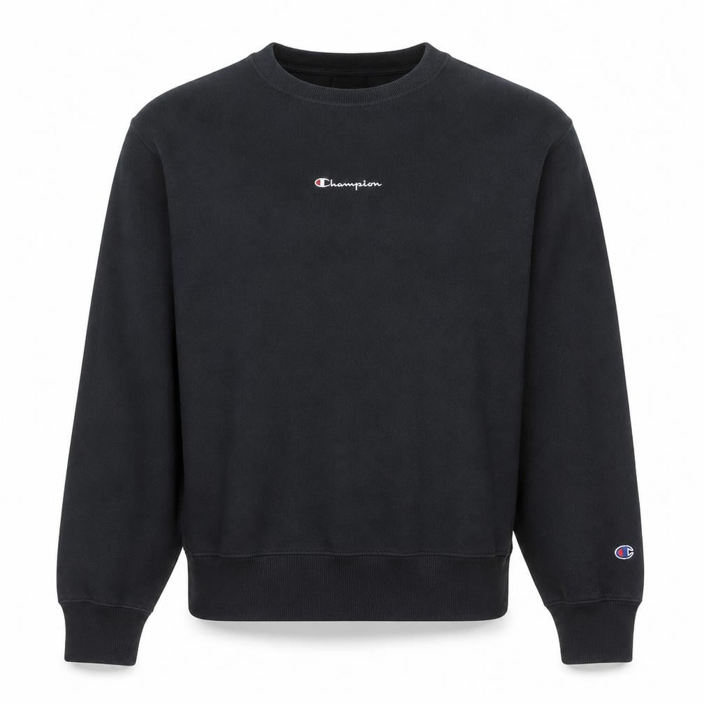 Mens UK Size S Champion Black Pullover Sweatshirt