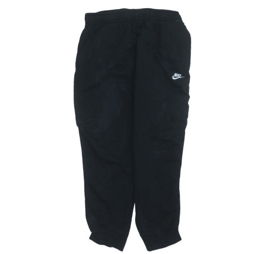 Mens UK Size XL Nike Regular Fit Jogger Black Trousers