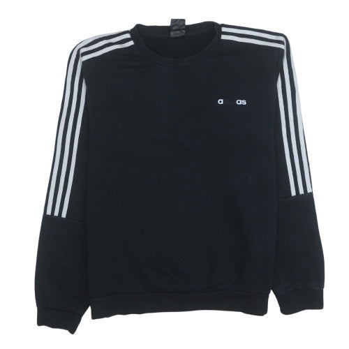 Womens UK Size L adidas Black Pullover Sweatshirt