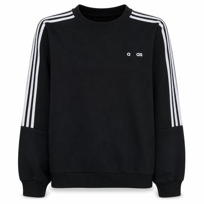 Womens UK Size L adidas Black Pullover Sweatshirt
