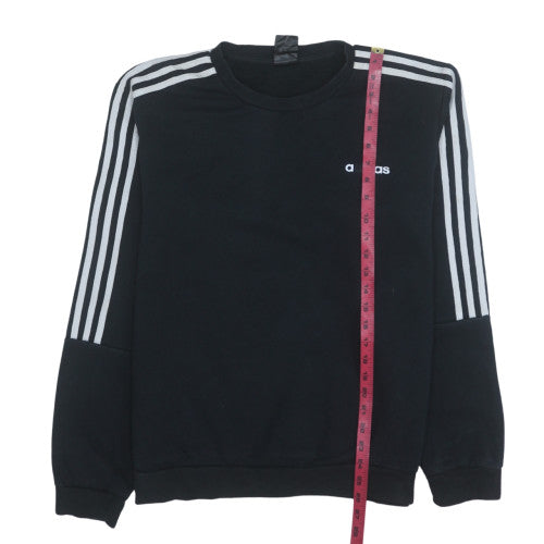 Womens UK Size L adidas Black Pullover Sweatshirt
