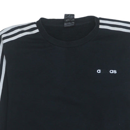 Womens UK Size L adidas Black Pullover Sweatshirt