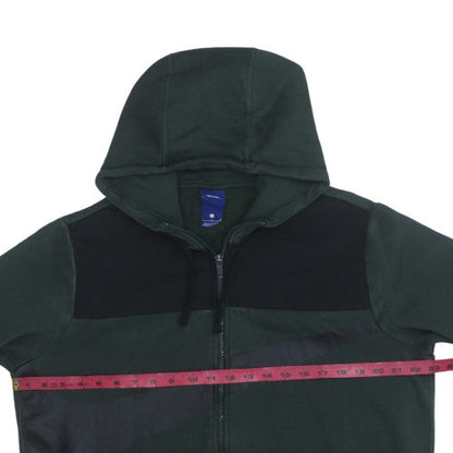 Mens UK Size L Nike Green Full Zip Hoodie