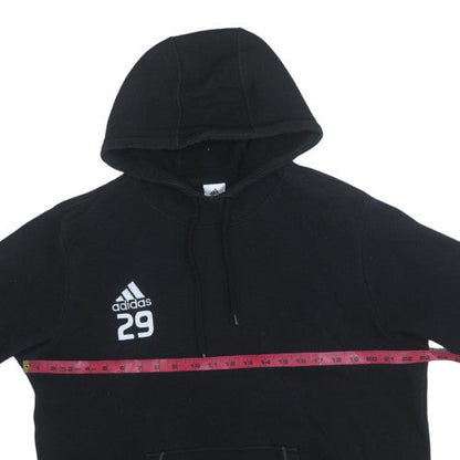 Mens UK Size L adidas Black Pullover Hoodie