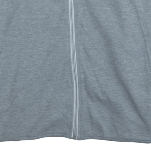 Mens UK Size XL JACK & JONES Grey Full Zip Hoodie