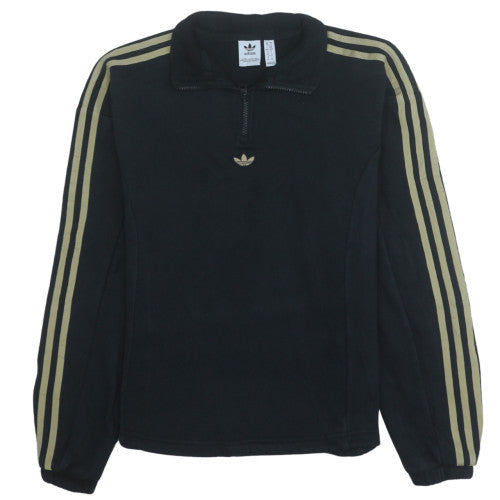 Womens UK Size 14 adidas Black Pullover Sweatshirt