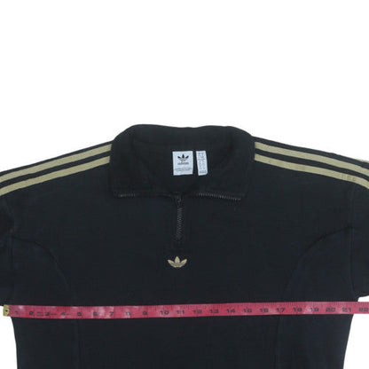 Womens UK Size 14 adidas Black Pullover Sweatshirt