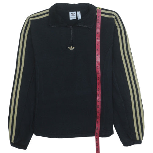 Womens UK Size 14 adidas Black Pullover Sweatshirt