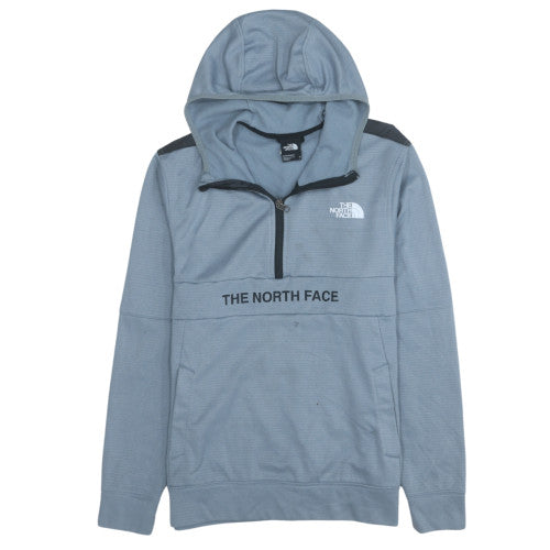 Mens UK Size S The North Face Grey 1/2 Zip Hoodie