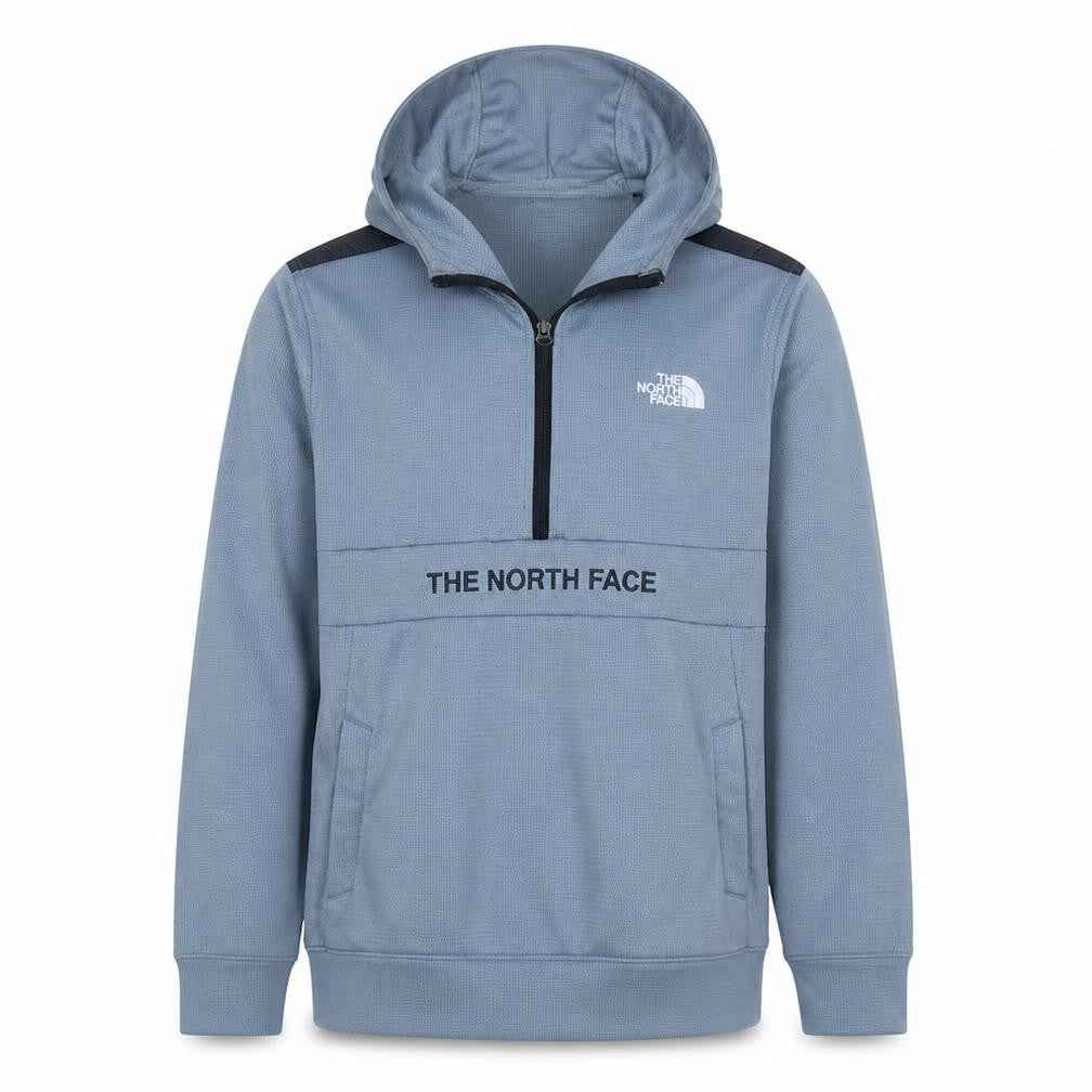 Mens UK Size S The North Face Grey 1/2 Zip Hoodie