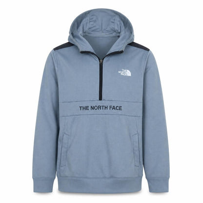 Mens UK Size S The North Face Grey 1/2 Zip Hoodie
