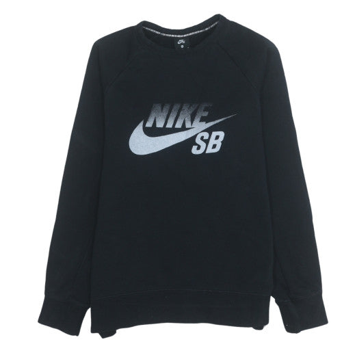 Mens UK Size M Nike Black Pullover Sweatshirt