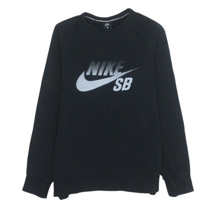 Mens UK Size M Nike Black Pullover Sweatshirt
