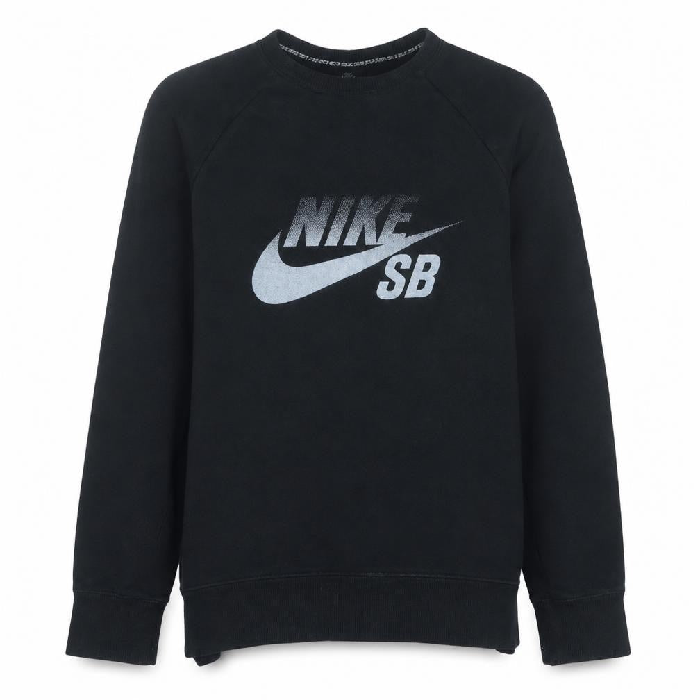 Mens UK Size M Nike Black Pullover Sweatshirt