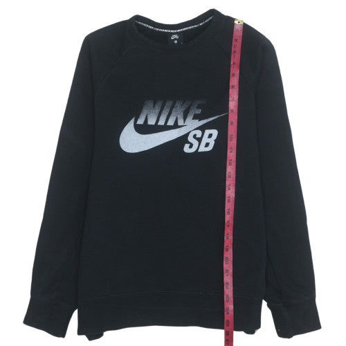 Mens UK Size M Nike Black Pullover Sweatshirt