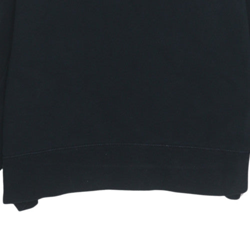 Mens UK Size M Nike Black Pullover Sweatshirt