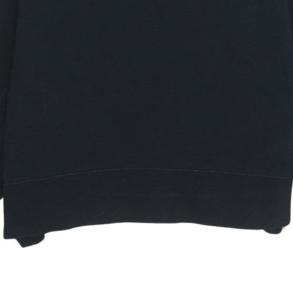 Mens UK Size M Nike Black Pullover Sweatshirt