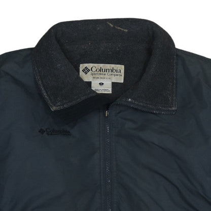 Mens UK Size S Columbia Blue Bomber Jacket