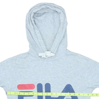 Mens UK Size XS FILA Grey Pullover Hoodie