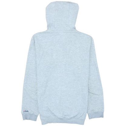 Mens UK Size XS FILA Grey Pullover Hoodie