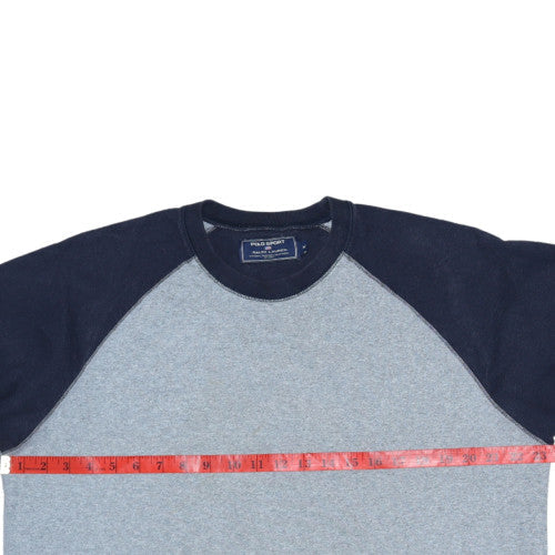 Mens UK Size M Ralph Lauren Grey Pullover Sweatshirt