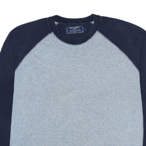 Mens UK Size M Ralph Lauren Grey Pullover Sweatshirt