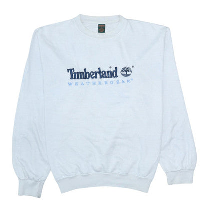 Mens UK Size M Timberland White Pullover Sweatshirt