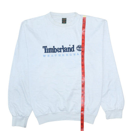 Mens UK Size M Timberland White Pullover Sweatshirt