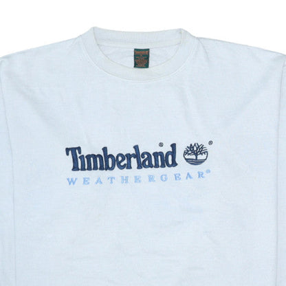 Mens UK Size M Timberland White Pullover Sweatshirt