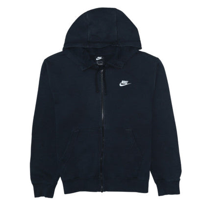 Mens UK Size S Nike Black Full Zip Hoodie