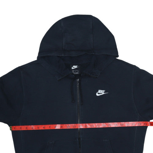 Mens UK Size S Nike Black Full Zip Hoodie