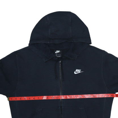 Mens UK Size S Nike Black Full Zip Hoodie