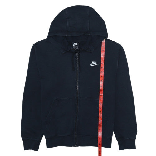 Mens UK Size S Nike Black Full Zip Hoodie