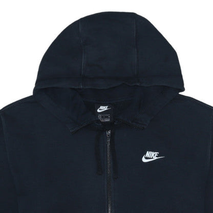 Mens UK Size S Nike Black Full Zip Hoodie