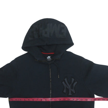 Mens UK Size S Nike Black Full Zip Hoodie