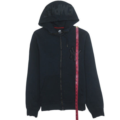 Mens UK Size S Nike Black Full Zip Hoodie