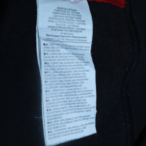 Mens UK Size S Nike Black Full Zip Hoodie
