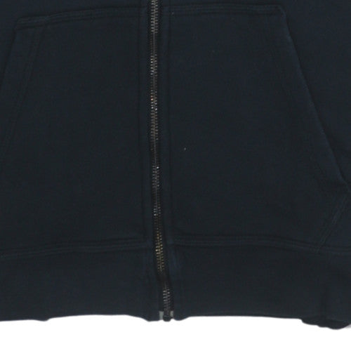 Mens UK Size S Nike Black Full Zip Hoodie